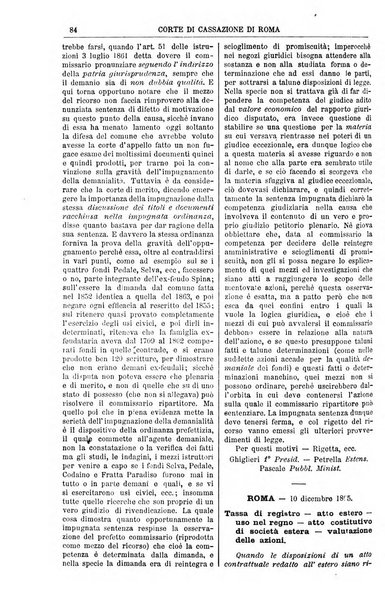 Annali della giurisprudenza italiana raccolta generale delle decisioni delle Corti di cassazione e d'appello in materia civile, criminale, commerciale, di diritto pubblico e amministrativo, e di procedura civile e penale