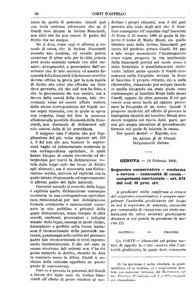 Annali della giurisprudenza italiana raccolta generale delle decisioni delle Corti di cassazione e d'appello in materia civile, criminale, commerciale, di diritto pubblico e amministrativo, e di procedura civile e penale