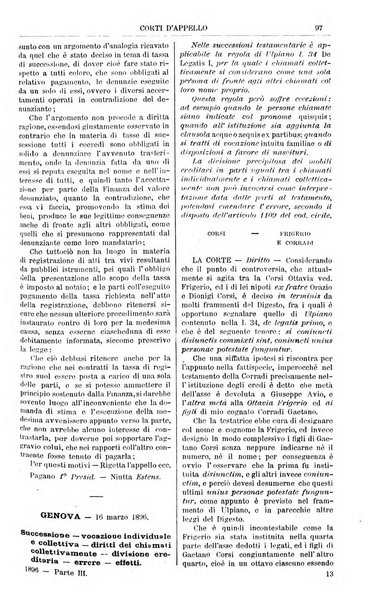 Annali della giurisprudenza italiana raccolta generale delle decisioni delle Corti di cassazione e d'appello in materia civile, criminale, commerciale, di diritto pubblico e amministrativo, e di procedura civile e penale