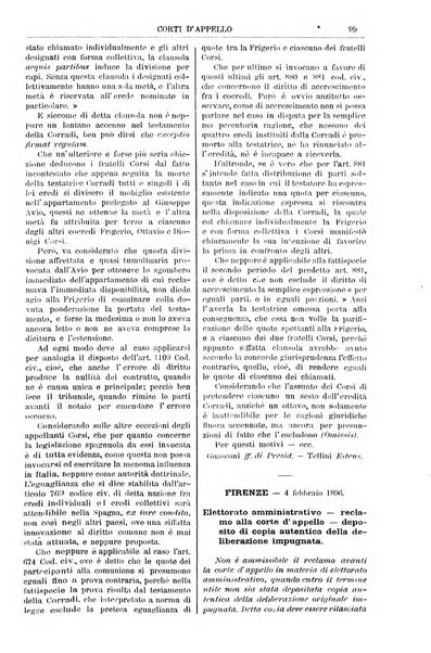 Annali della giurisprudenza italiana raccolta generale delle decisioni delle Corti di cassazione e d'appello in materia civile, criminale, commerciale, di diritto pubblico e amministrativo, e di procedura civile e penale