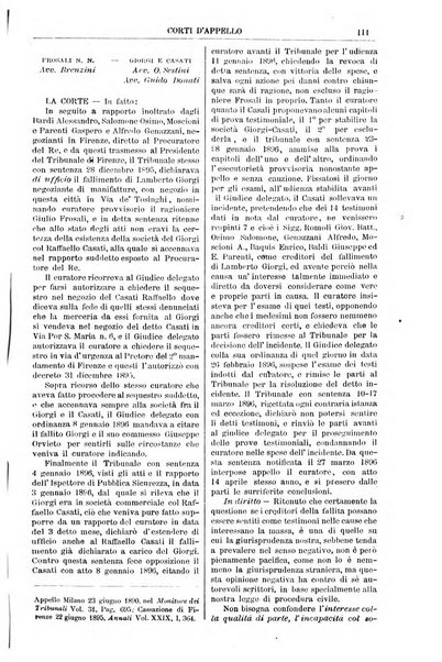 Annali della giurisprudenza italiana raccolta generale delle decisioni delle Corti di cassazione e d'appello in materia civile, criminale, commerciale, di diritto pubblico e amministrativo, e di procedura civile e penale