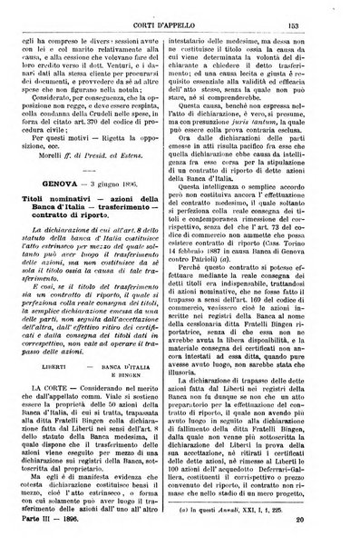 Annali della giurisprudenza italiana raccolta generale delle decisioni delle Corti di cassazione e d'appello in materia civile, criminale, commerciale, di diritto pubblico e amministrativo, e di procedura civile e penale