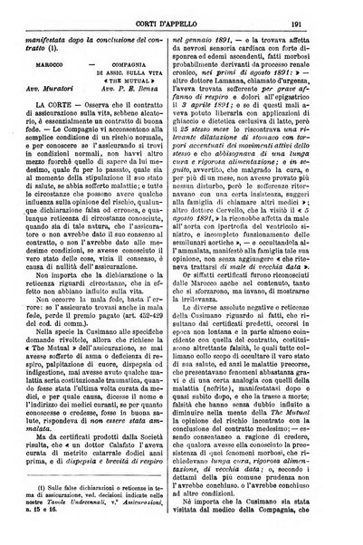 Annali della giurisprudenza italiana raccolta generale delle decisioni delle Corti di cassazione e d'appello in materia civile, criminale, commerciale, di diritto pubblico e amministrativo, e di procedura civile e penale