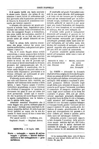 Annali della giurisprudenza italiana raccolta generale delle decisioni delle Corti di cassazione e d'appello in materia civile, criminale, commerciale, di diritto pubblico e amministrativo, e di procedura civile e penale