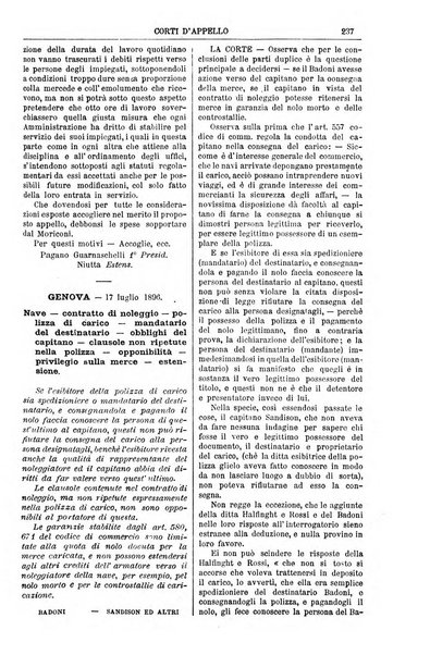 Annali della giurisprudenza italiana raccolta generale delle decisioni delle Corti di cassazione e d'appello in materia civile, criminale, commerciale, di diritto pubblico e amministrativo, e di procedura civile e penale