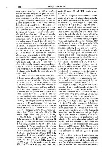 Annali della giurisprudenza italiana raccolta generale delle decisioni delle Corti di cassazione e d'appello in materia civile, criminale, commerciale, di diritto pubblico e amministrativo, e di procedura civile e penale