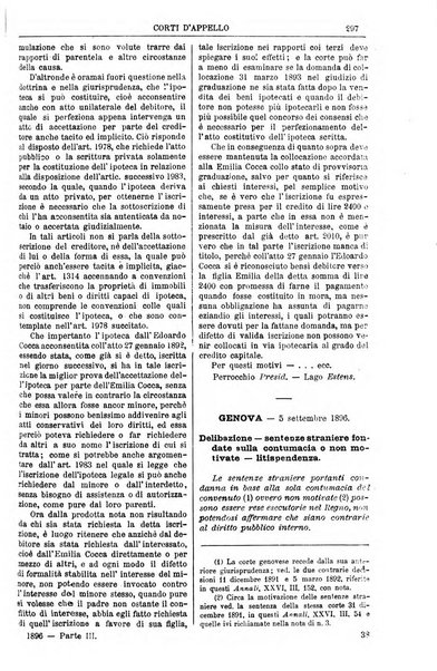 Annali della giurisprudenza italiana raccolta generale delle decisioni delle Corti di cassazione e d'appello in materia civile, criminale, commerciale, di diritto pubblico e amministrativo, e di procedura civile e penale