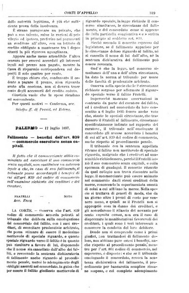 Annali della giurisprudenza italiana raccolta generale delle decisioni delle Corti di cassazione e d'appello in materia civile, criminale, commerciale, di diritto pubblico e amministrativo, e di procedura civile e penale