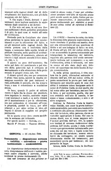 Annali della giurisprudenza italiana raccolta generale delle decisioni delle Corti di cassazione e d'appello in materia civile, criminale, commerciale, di diritto pubblico e amministrativo, e di procedura civile e penale