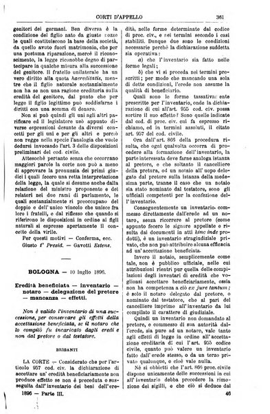 Annali della giurisprudenza italiana raccolta generale delle decisioni delle Corti di cassazione e d'appello in materia civile, criminale, commerciale, di diritto pubblico e amministrativo, e di procedura civile e penale