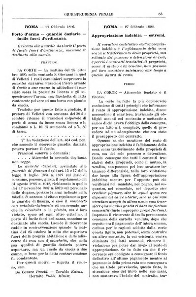 Annali della giurisprudenza italiana raccolta generale delle decisioni delle Corti di cassazione e d'appello in materia civile, criminale, commerciale, di diritto pubblico e amministrativo, e di procedura civile e penale