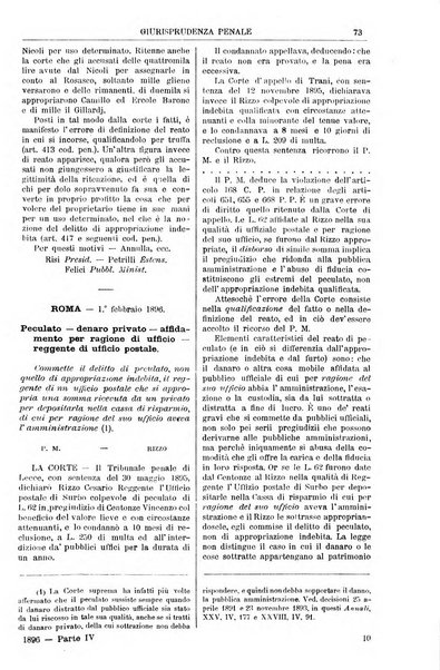 Annali della giurisprudenza italiana raccolta generale delle decisioni delle Corti di cassazione e d'appello in materia civile, criminale, commerciale, di diritto pubblico e amministrativo, e di procedura civile e penale