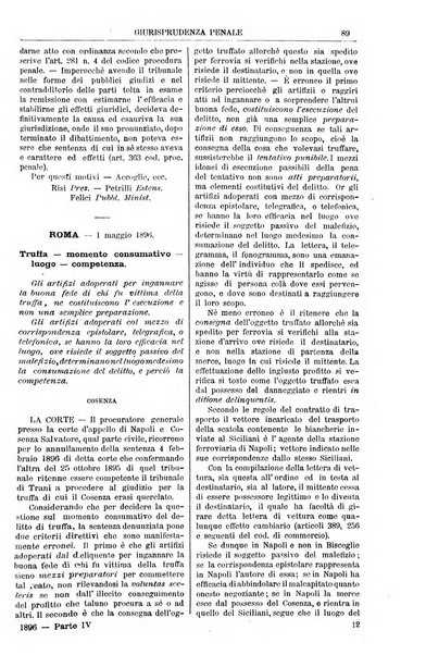 Annali della giurisprudenza italiana raccolta generale delle decisioni delle Corti di cassazione e d'appello in materia civile, criminale, commerciale, di diritto pubblico e amministrativo, e di procedura civile e penale