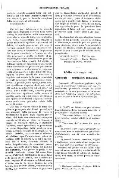 Annali della giurisprudenza italiana raccolta generale delle decisioni delle Corti di cassazione e d'appello in materia civile, criminale, commerciale, di diritto pubblico e amministrativo, e di procedura civile e penale