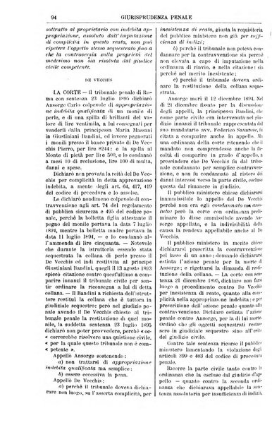 Annali della giurisprudenza italiana raccolta generale delle decisioni delle Corti di cassazione e d'appello in materia civile, criminale, commerciale, di diritto pubblico e amministrativo, e di procedura civile e penale