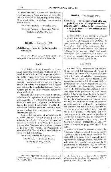 Annali della giurisprudenza italiana raccolta generale delle decisioni delle Corti di cassazione e d'appello in materia civile, criminale, commerciale, di diritto pubblico e amministrativo, e di procedura civile e penale