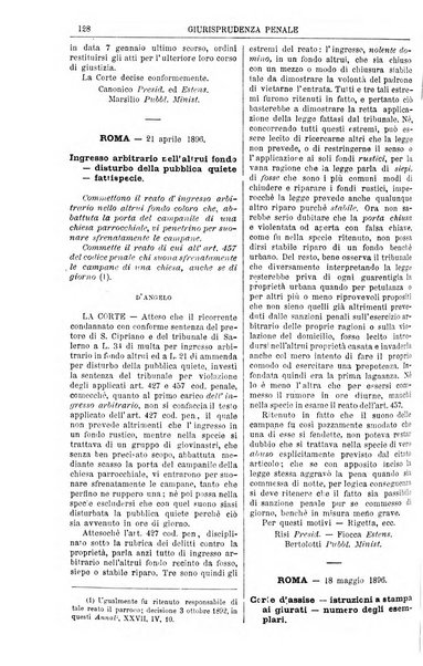 Annali della giurisprudenza italiana raccolta generale delle decisioni delle Corti di cassazione e d'appello in materia civile, criminale, commerciale, di diritto pubblico e amministrativo, e di procedura civile e penale