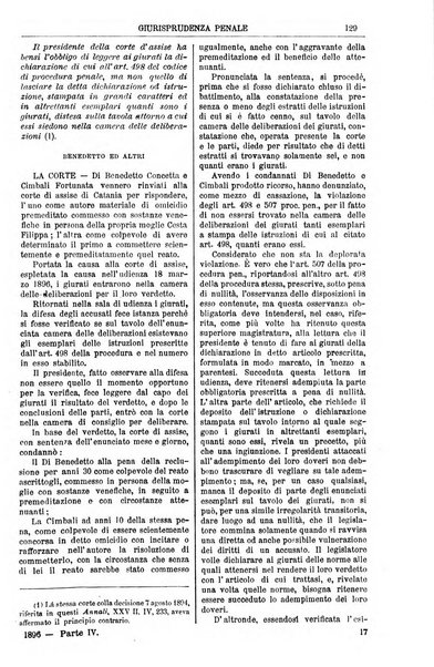 Annali della giurisprudenza italiana raccolta generale delle decisioni delle Corti di cassazione e d'appello in materia civile, criminale, commerciale, di diritto pubblico e amministrativo, e di procedura civile e penale