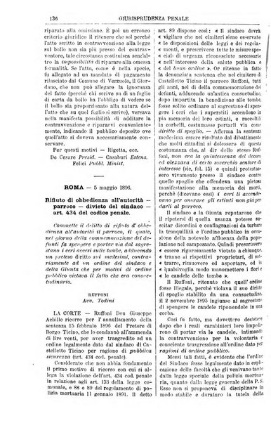 Annali della giurisprudenza italiana raccolta generale delle decisioni delle Corti di cassazione e d'appello in materia civile, criminale, commerciale, di diritto pubblico e amministrativo, e di procedura civile e penale