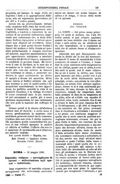 Annali della giurisprudenza italiana raccolta generale delle decisioni delle Corti di cassazione e d'appello in materia civile, criminale, commerciale, di diritto pubblico e amministrativo, e di procedura civile e penale