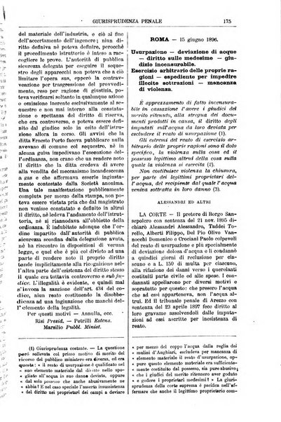 Annali della giurisprudenza italiana raccolta generale delle decisioni delle Corti di cassazione e d'appello in materia civile, criminale, commerciale, di diritto pubblico e amministrativo, e di procedura civile e penale