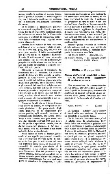 Annali della giurisprudenza italiana raccolta generale delle decisioni delle Corti di cassazione e d'appello in materia civile, criminale, commerciale, di diritto pubblico e amministrativo, e di procedura civile e penale