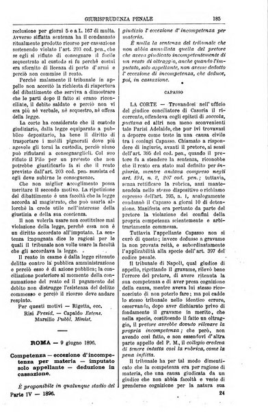 Annali della giurisprudenza italiana raccolta generale delle decisioni delle Corti di cassazione e d'appello in materia civile, criminale, commerciale, di diritto pubblico e amministrativo, e di procedura civile e penale