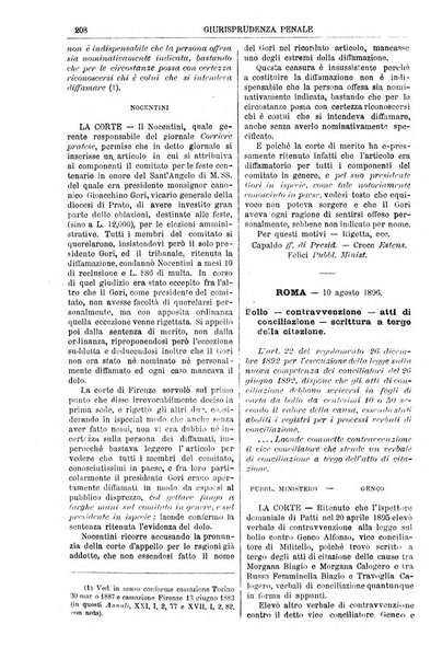 Annali della giurisprudenza italiana raccolta generale delle decisioni delle Corti di cassazione e d'appello in materia civile, criminale, commerciale, di diritto pubblico e amministrativo, e di procedura civile e penale