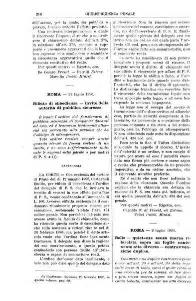 Annali della giurisprudenza italiana raccolta generale delle decisioni delle Corti di cassazione e d'appello in materia civile, criminale, commerciale, di diritto pubblico e amministrativo, e di procedura civile e penale