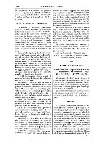 Annali della giurisprudenza italiana raccolta generale delle decisioni delle Corti di cassazione e d'appello in materia civile, criminale, commerciale, di diritto pubblico e amministrativo, e di procedura civile e penale