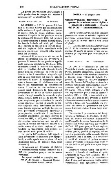 Annali della giurisprudenza italiana raccolta generale delle decisioni delle Corti di cassazione e d'appello in materia civile, criminale, commerciale, di diritto pubblico e amministrativo, e di procedura civile e penale