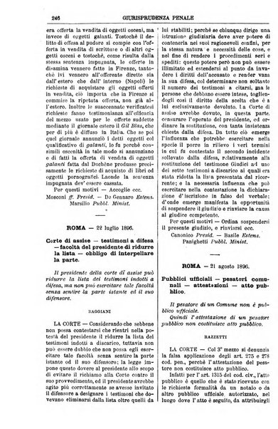 Annali della giurisprudenza italiana raccolta generale delle decisioni delle Corti di cassazione e d'appello in materia civile, criminale, commerciale, di diritto pubblico e amministrativo, e di procedura civile e penale