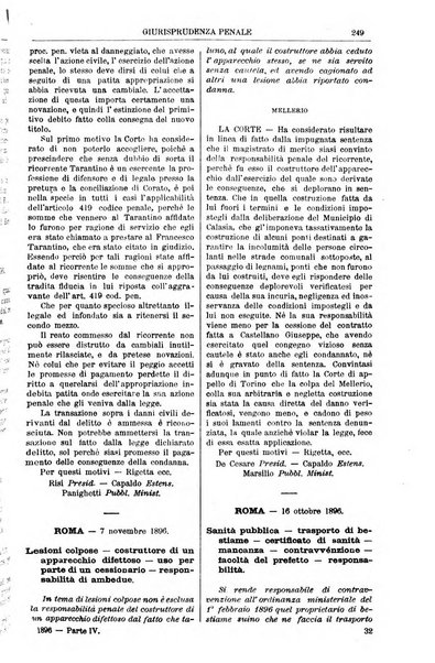 Annali della giurisprudenza italiana raccolta generale delle decisioni delle Corti di cassazione e d'appello in materia civile, criminale, commerciale, di diritto pubblico e amministrativo, e di procedura civile e penale