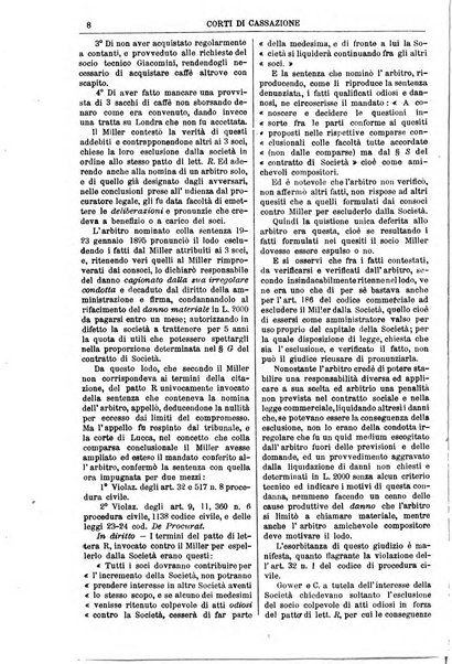 Annali della giurisprudenza italiana raccolta generale delle decisioni delle Corti di cassazione e d'appello in materia civile, criminale, commerciale, di diritto pubblico e amministrativo, e di procedura civile e penale