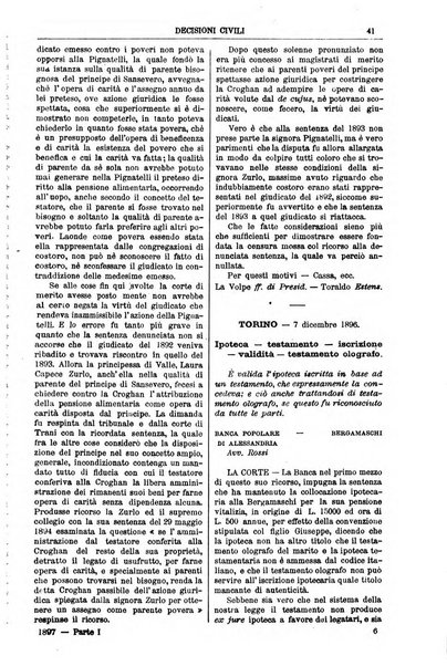 Annali della giurisprudenza italiana raccolta generale delle decisioni delle Corti di cassazione e d'appello in materia civile, criminale, commerciale, di diritto pubblico e amministrativo, e di procedura civile e penale