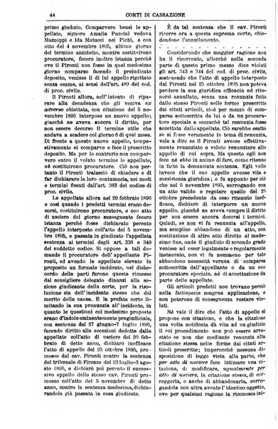 Annali della giurisprudenza italiana raccolta generale delle decisioni delle Corti di cassazione e d'appello in materia civile, criminale, commerciale, di diritto pubblico e amministrativo, e di procedura civile e penale