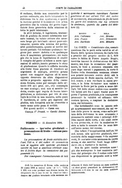 Annali della giurisprudenza italiana raccolta generale delle decisioni delle Corti di cassazione e d'appello in materia civile, criminale, commerciale, di diritto pubblico e amministrativo, e di procedura civile e penale