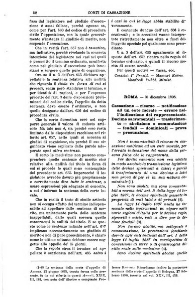 Annali della giurisprudenza italiana raccolta generale delle decisioni delle Corti di cassazione e d'appello in materia civile, criminale, commerciale, di diritto pubblico e amministrativo, e di procedura civile e penale