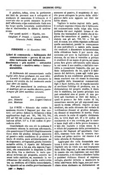 Annali della giurisprudenza italiana raccolta generale delle decisioni delle Corti di cassazione e d'appello in materia civile, criminale, commerciale, di diritto pubblico e amministrativo, e di procedura civile e penale