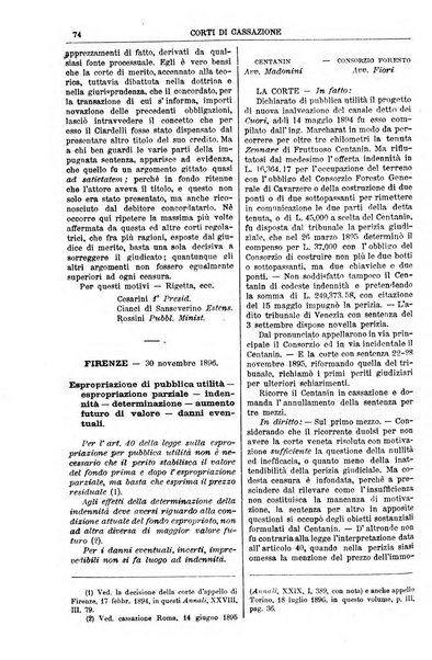 Annali della giurisprudenza italiana raccolta generale delle decisioni delle Corti di cassazione e d'appello in materia civile, criminale, commerciale, di diritto pubblico e amministrativo, e di procedura civile e penale