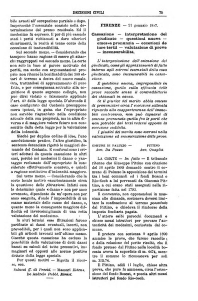 Annali della giurisprudenza italiana raccolta generale delle decisioni delle Corti di cassazione e d'appello in materia civile, criminale, commerciale, di diritto pubblico e amministrativo, e di procedura civile e penale