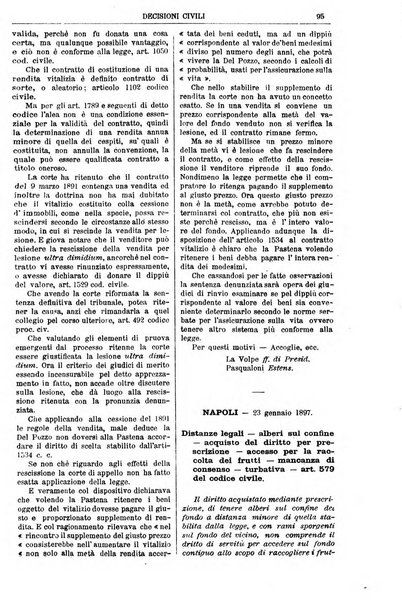 Annali della giurisprudenza italiana raccolta generale delle decisioni delle Corti di cassazione e d'appello in materia civile, criminale, commerciale, di diritto pubblico e amministrativo, e di procedura civile e penale