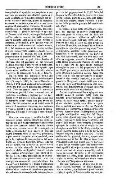 Annali della giurisprudenza italiana raccolta generale delle decisioni delle Corti di cassazione e d'appello in materia civile, criminale, commerciale, di diritto pubblico e amministrativo, e di procedura civile e penale