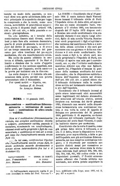 Annali della giurisprudenza italiana raccolta generale delle decisioni delle Corti di cassazione e d'appello in materia civile, criminale, commerciale, di diritto pubblico e amministrativo, e di procedura civile e penale