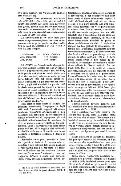 Annali della giurisprudenza italiana raccolta generale delle decisioni delle Corti di cassazione e d'appello in materia civile, criminale, commerciale, di diritto pubblico e amministrativo, e di procedura civile e penale