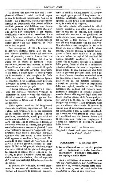 Annali della giurisprudenza italiana raccolta generale delle decisioni delle Corti di cassazione e d'appello in materia civile, criminale, commerciale, di diritto pubblico e amministrativo, e di procedura civile e penale