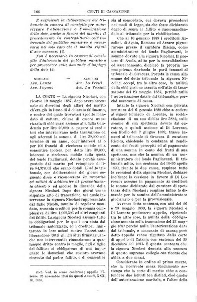 Annali della giurisprudenza italiana raccolta generale delle decisioni delle Corti di cassazione e d'appello in materia civile, criminale, commerciale, di diritto pubblico e amministrativo, e di procedura civile e penale