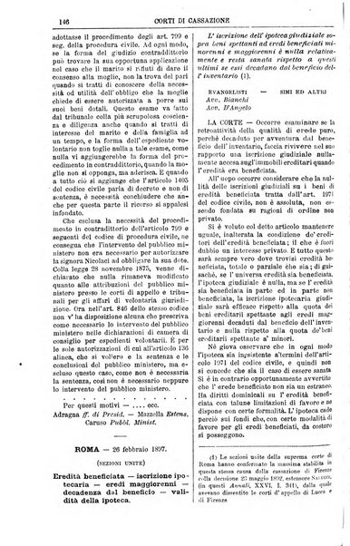 Annali della giurisprudenza italiana raccolta generale delle decisioni delle Corti di cassazione e d'appello in materia civile, criminale, commerciale, di diritto pubblico e amministrativo, e di procedura civile e penale