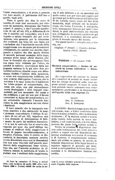 Annali della giurisprudenza italiana raccolta generale delle decisioni delle Corti di cassazione e d'appello in materia civile, criminale, commerciale, di diritto pubblico e amministrativo, e di procedura civile e penale