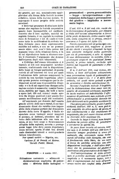 Annali della giurisprudenza italiana raccolta generale delle decisioni delle Corti di cassazione e d'appello in materia civile, criminale, commerciale, di diritto pubblico e amministrativo, e di procedura civile e penale